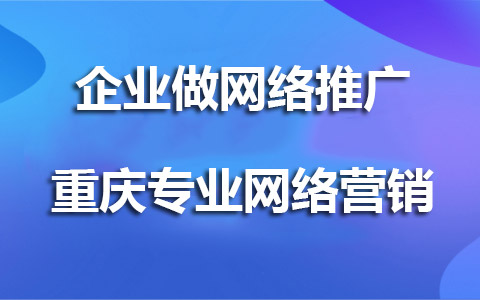 重庆专业网络推广公司