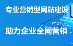 专业营销型网站建设，全网覆盖营销推广